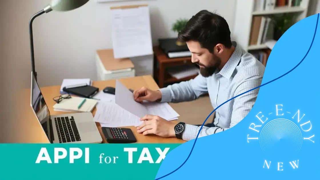 How to apply for tax credits