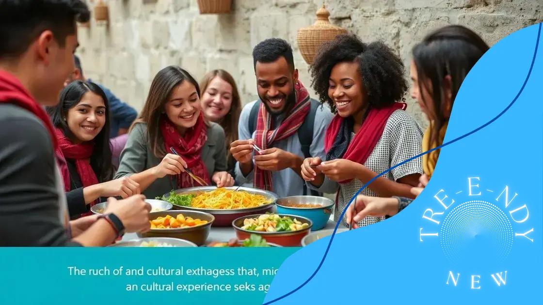 Cultural experiences gained from studying outside