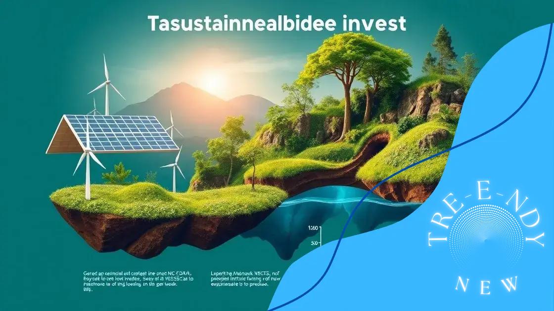 The benefits of sustainable investing
