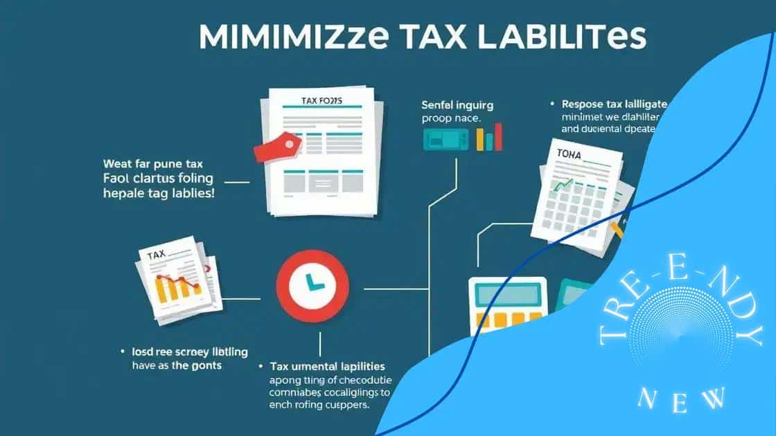 Strategies to minimize tax liabilities