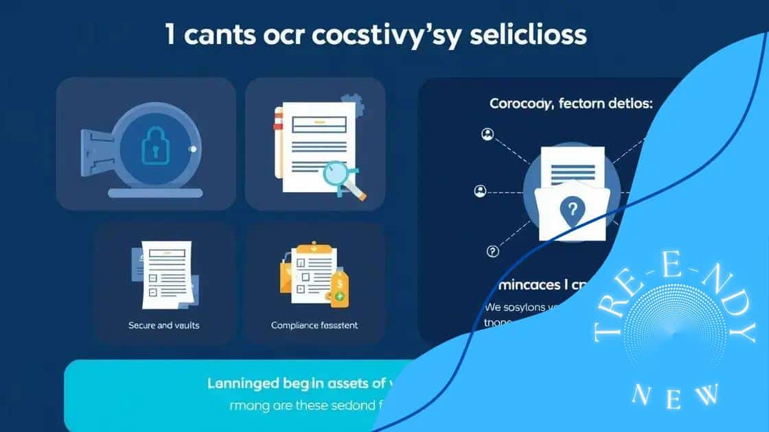 Key benefits of using custody solutions